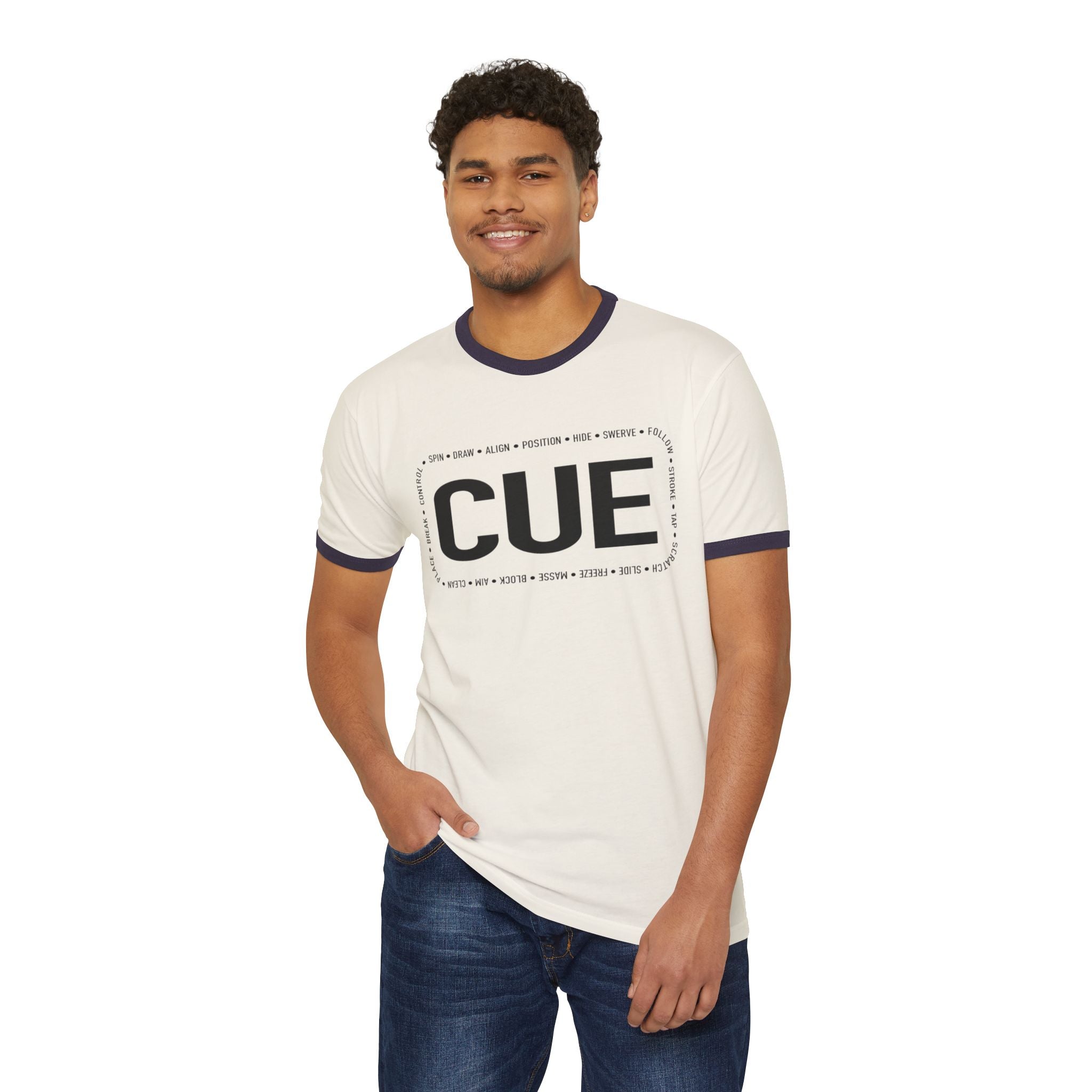 CUE Ringer T‑Shirt