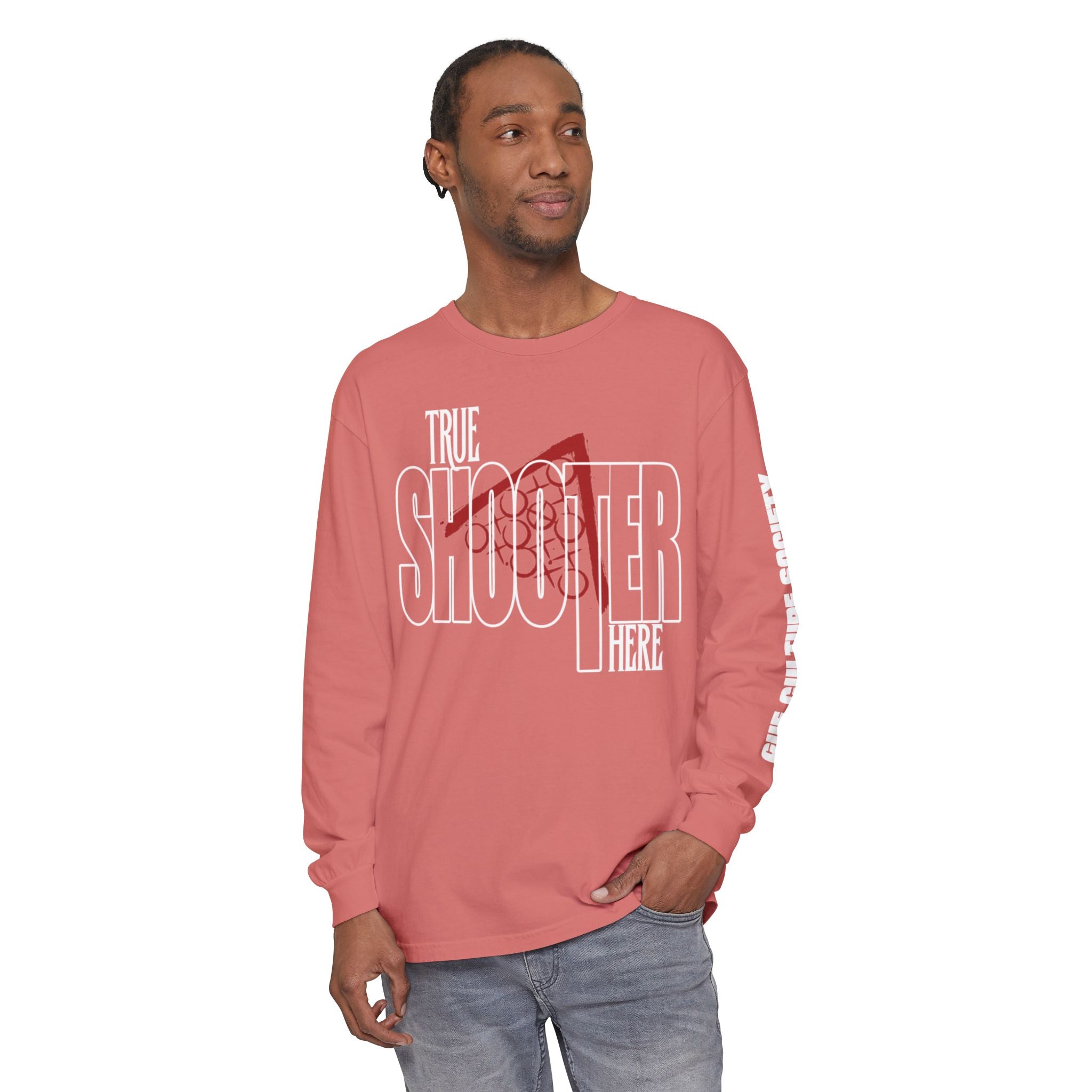 CCS Expression - "True Shooter Here" Long Sleeve T‑Shirt