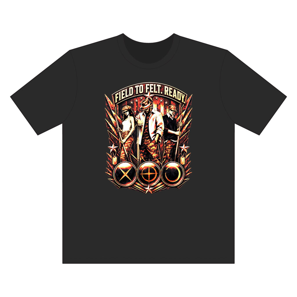 Field Ready Hunting Tee — "Field to Felt, Ready" Graphic T-Shirt