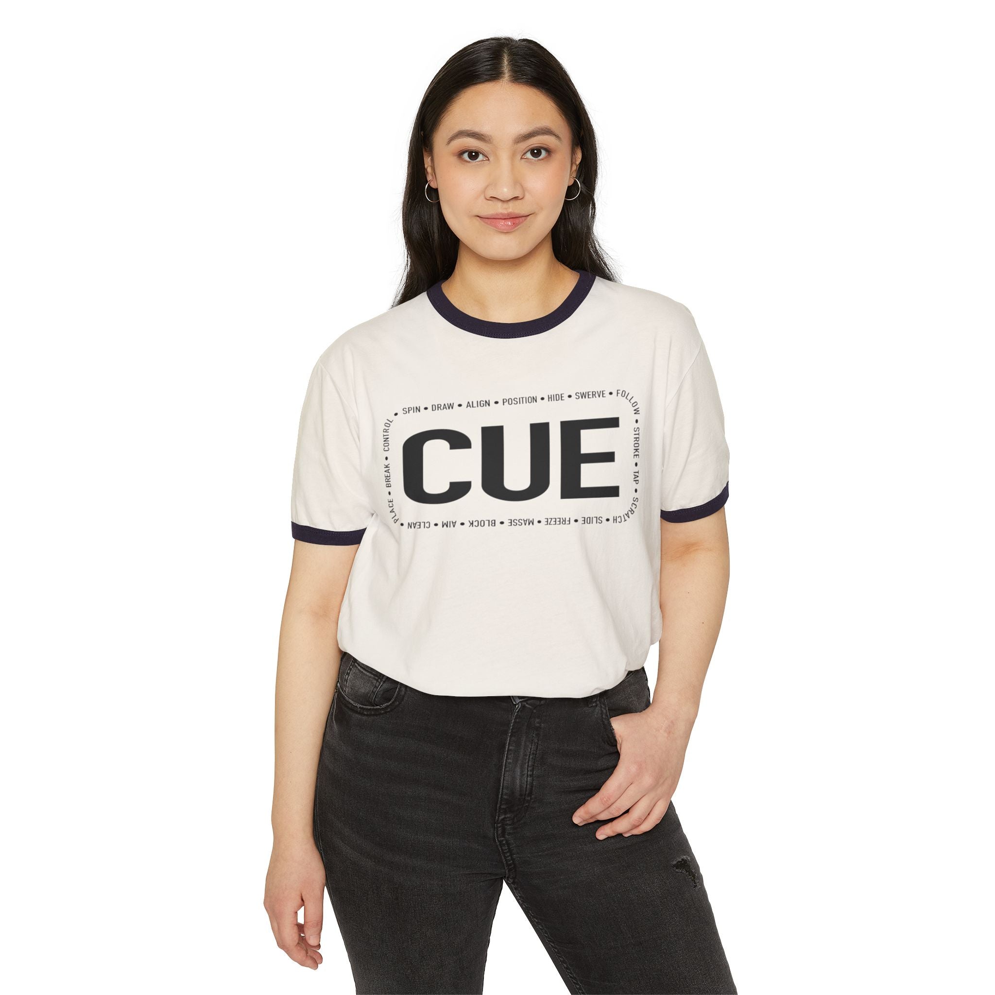 CUE Ringer T‑Shirt