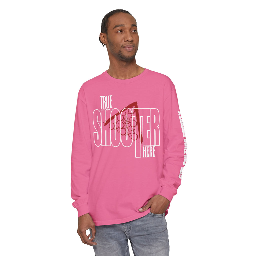 CCS Expression - "True Shooter Here" Long Sleeve T‑Shirt
