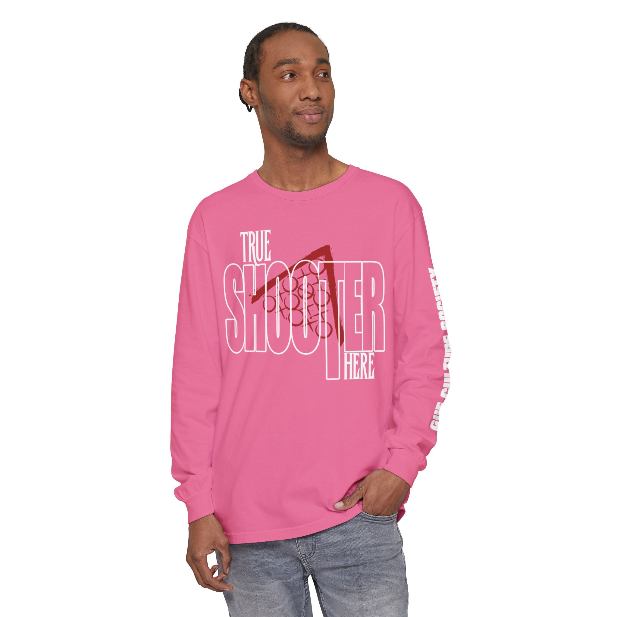 CCS Expression - "True Shooter Here" Long Sleeve T‑Shirt