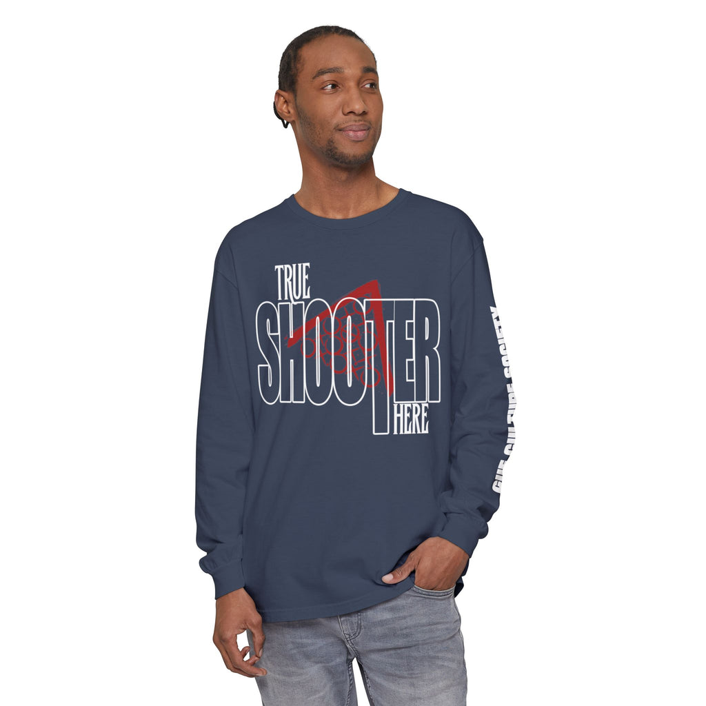 CCS Expression - "True Shooter Here" Long Sleeve T‑Shirt