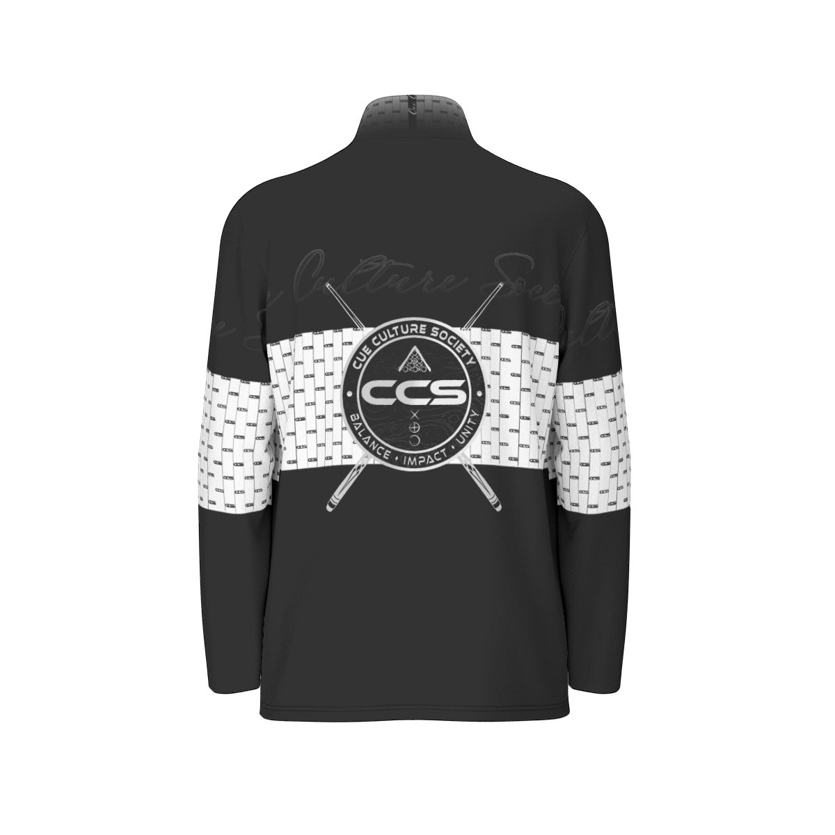 33% Sports Collar Jersey With Long Sleeve