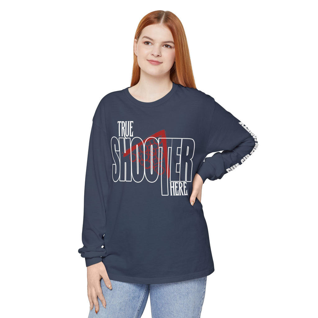 CCS Expression - "True Shooter Here" Long Sleeve T‑Shirt